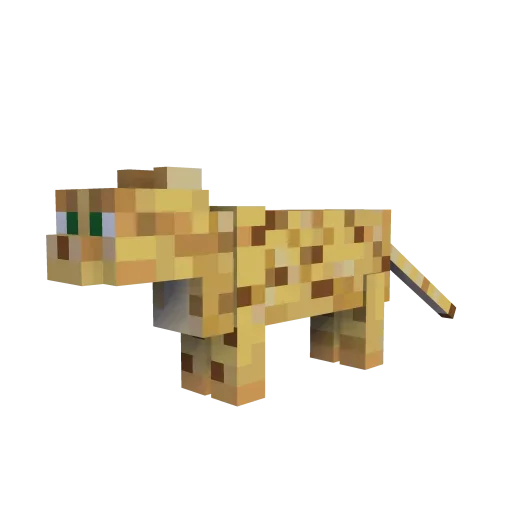 🐱 Стикер «Minecraft animals» для Telegram