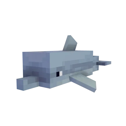 🐬 Стикер «Minecraft animals» для Telegram