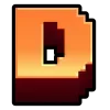 🔤 Эмодзи «Minecraft Dungeons Font» для Telegram