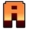 Стикерпак Minecraft Dungeons Font для Telegram