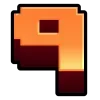 9️⃣ Эмодзи «Minecraft Dungeons Font» для Telegram