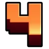 4️⃣ Эмодзи «Minecraft Dungeons Font» для Telegram