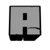 Стикерпак Minecraft font для Telegram