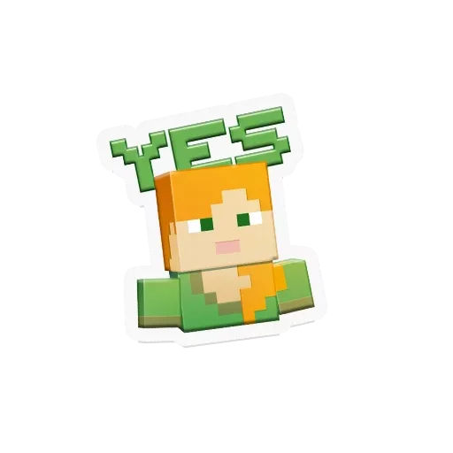 ✅ Стикер «Minecraft_» для Telegram