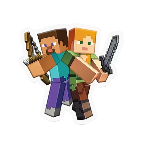 ⚔️ Стикер «Minecraft_» для Telegram