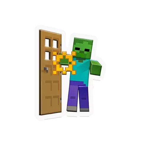 🚪 Стикер «Minecraft_» для Telegram