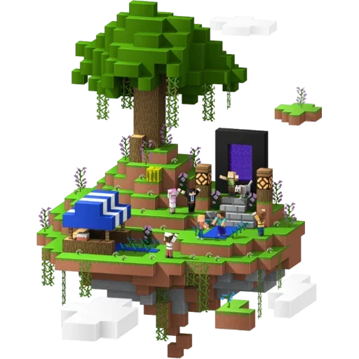 🏝 Стикер «Minecraft_» для Telegram