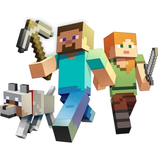 🔰 Стикер «Minecraft_» для Telegram