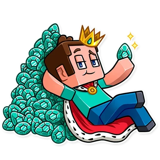 👑 Стикер «Minecraft Stickers» для Telegram