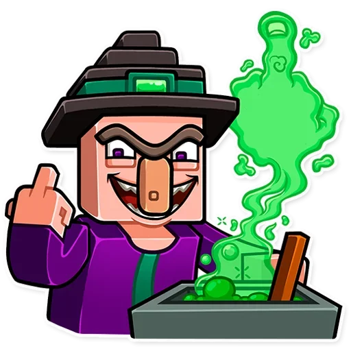 🖕 Стикер «Minecraft Stickers» для Telegram