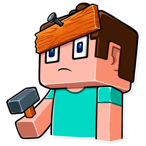 🔨 Стикер «Minecraft Stickers» для Telegram