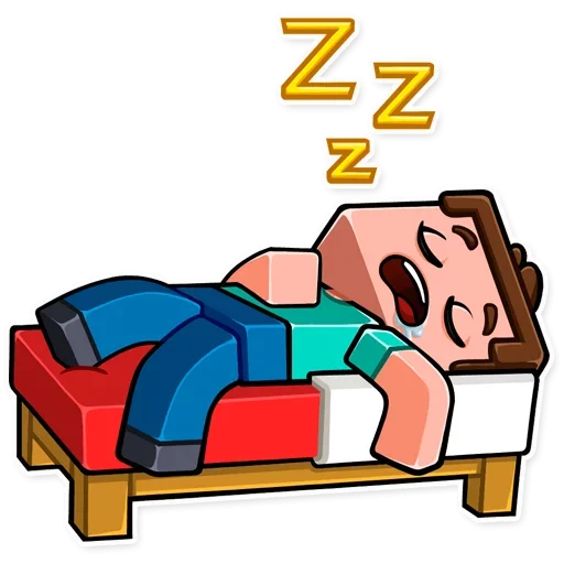 💤 Стикер «Minecraft Stickers» для Telegram