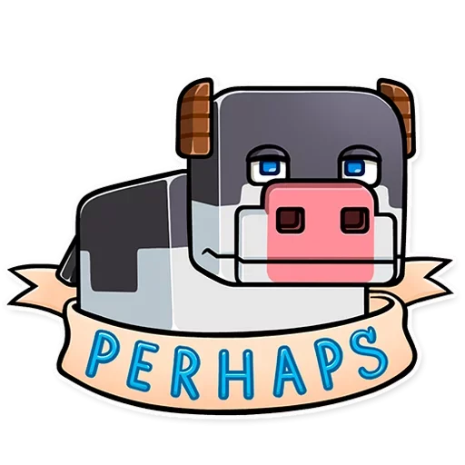 🐮 Стикер «Minecraft Stickers» для Telegram