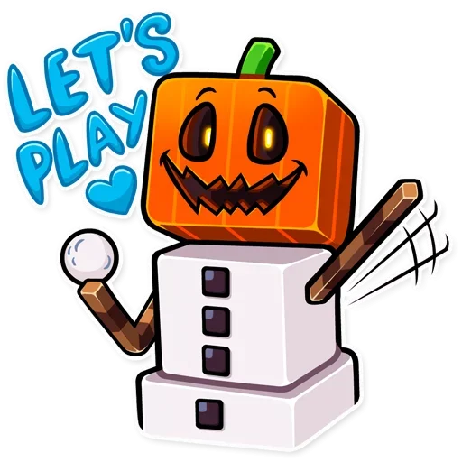 ☃️ Стикер «Minecraft Stickers» для Telegram