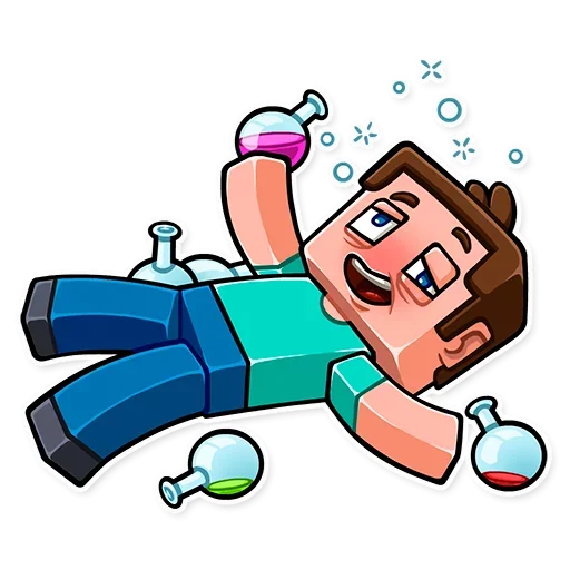 🥂 Стикер «Minecraft Stickers» для Telegram