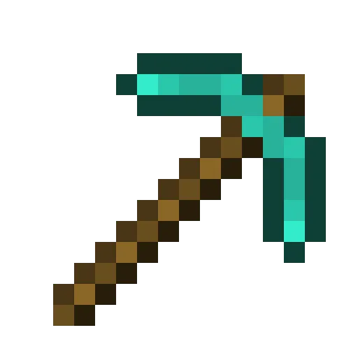 Стикер 7 🌫 Набор эмоджи по игре «Minecraft Майнкрафт» в HD качестве