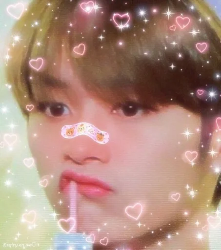 💫 Стикер «minhoee» для Telegram