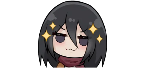 ✨ Стикер «Mini AOT» для Telegram