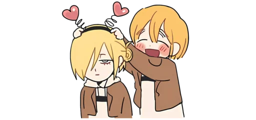 ❤️ Стикер «Mini AOT» для Telegram