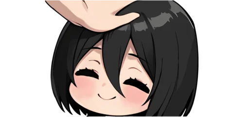 ☺️ Стикер «Mini AOT» для Telegram