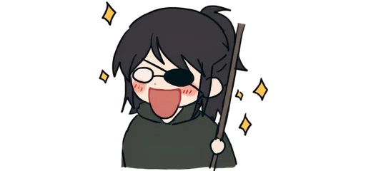 🤩 Стикер «Mini AOT» для Telegram