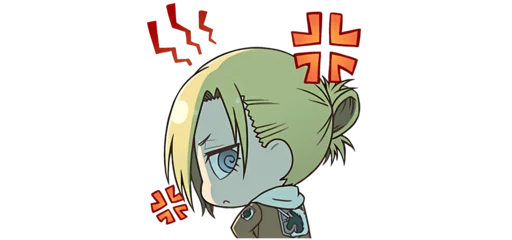 😡 Стикер «Mini AOT» для Telegram