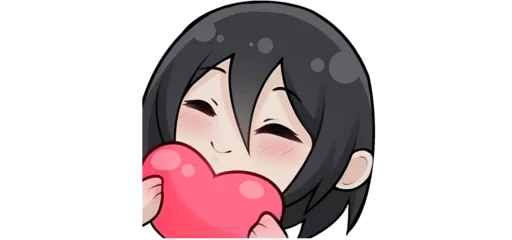 ❤️ Стикер «Mini AOT» для Telegram