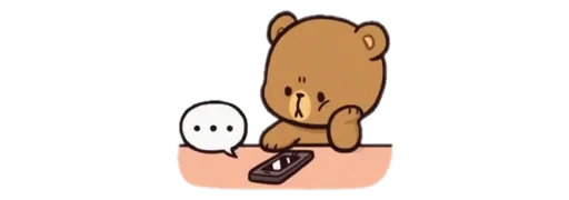 😒 Стикер «Mocha and Milk» для Telegram