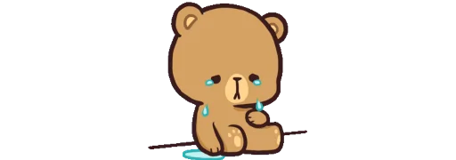 😢 Стикер «Mocha and Milk» для Telegram