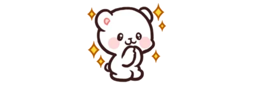 🤩 Стикер «Mocha and Milk» для Telegram