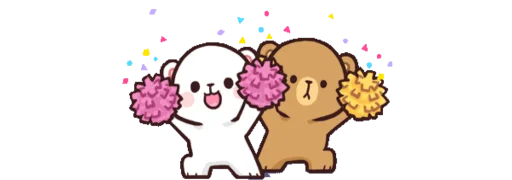 💃 Стикер «Mocha and Milk» для Telegram