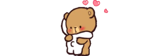 🤗 Стикер «Mocha and Milk» для Telegram