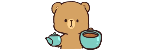 ☕️ Стикер «Mocha and Milk» для Telegram
