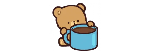 ☕️ Стикер «Mocha and Milk» для Telegram