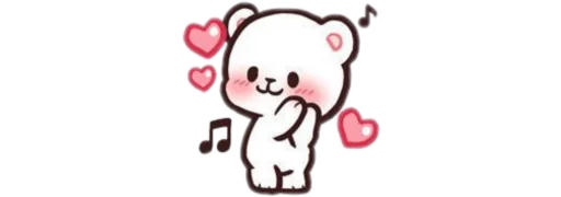 🥰 Стикер «Mocha and Milk» для Telegram
