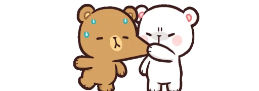 😬 Стикер «Mocha and Milk» для Telegram