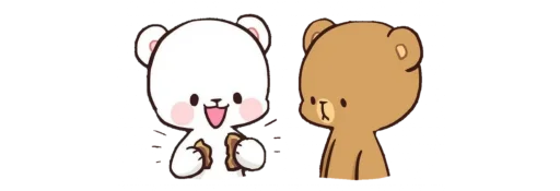 🍪 Стикер «Mocha and Milk» для Telegram