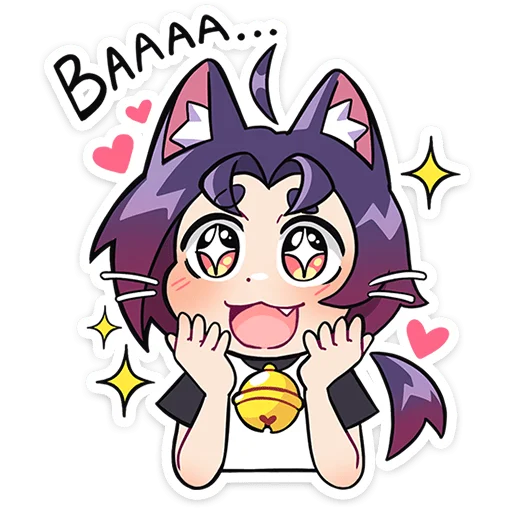 🤩 Стикер «Мини Милшу» для Telegram