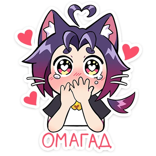 🤨 Стикер «Мини Милшу» для Telegram