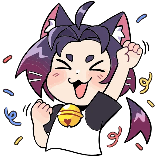 🥳 Эмодзи «Мини Милшу» для Telegram