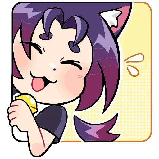 😇 Эмодзи «Мини Милшу» для Telegram