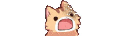 😦 Стикер «Mini Neko Cat» для Telegram