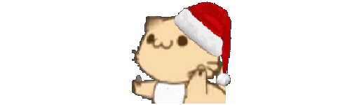 🎄 Стикер «Mini Neko Cat» для Telegram