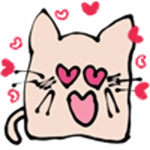 😍 Эмодзи «minicatemoji» для Telegram