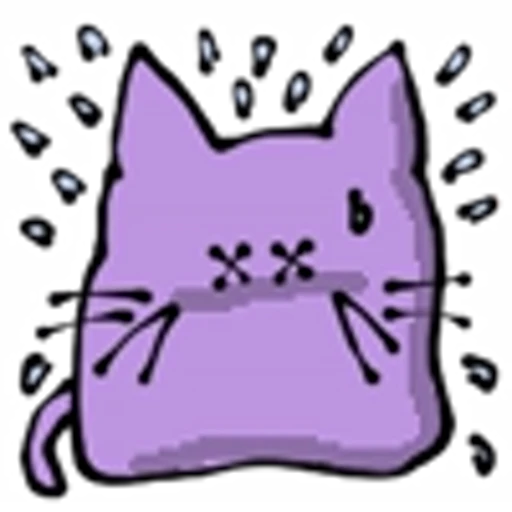 😵 Эмодзи «minicatemoji» для Telegram