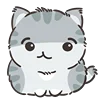 😶 Эмодзи «Mini Emoji Cats» для Telegram