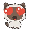 😍 Эмодзи «Mini Emoji Cats» для Telegram