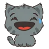 😅 Эмодзи «Mini Emoji Cats» для Telegram