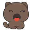 😲 Эмодзи «Mini Emoji Cats» для Telegram