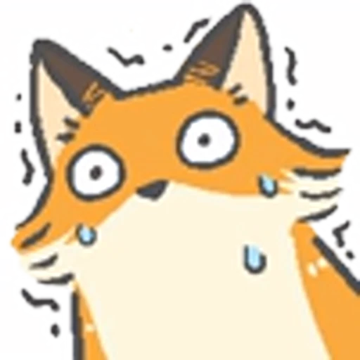 😰 Эмодзи «Mini Fox Emoji» для Telegram